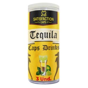 Bolinha Beijável Tequila ( Esfria, Lubrifica) 03 Unidades - Satisfaction