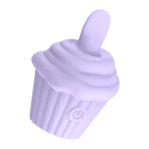 Cupcake -Vibrador com língua mágica- 10 intensidades