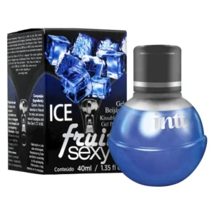 FRUIT SEXY GEL BEIJÁVEL SABOR ICE EXTRA FORTE 40ML INTT (c6)