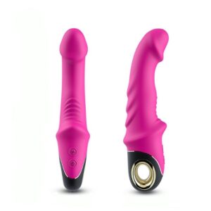 Beto -Vibrador ponto G formato glande- 9 intensidades (1150) rosa