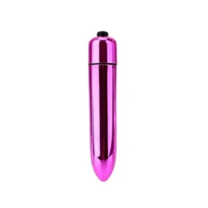 bullet -cápsula metalizada vibratória com 10 intensidades (1041) roxo