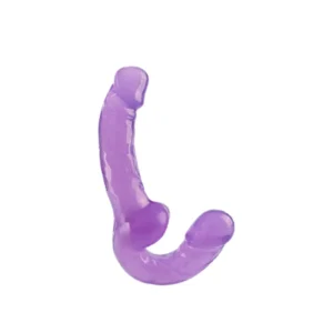 PÊNIS STRAPLESS REALÍSTICO CASAL 23,5 x 3.6 x 4.2 cm (MLVP2167M) roxo
