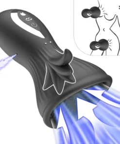 Bomba vaginal com sucção (1859)