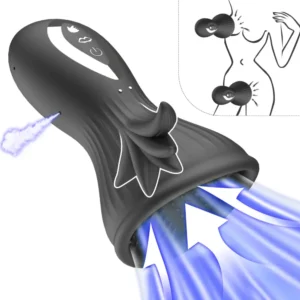 Bomba vaginal com sucção (1859)