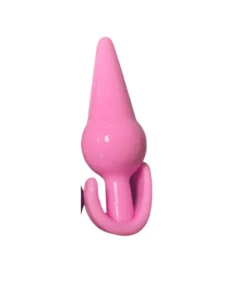 PLUG ANAL PARA INICIANTES EM SILICONE 13x3,6cm (1014) ROSA