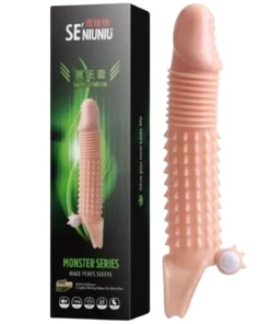 Capa peniana com cerdas massageadoras (MLNA1534)