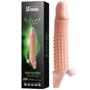 Capa peniana com cerdas massageadoras (MLNA1534)
