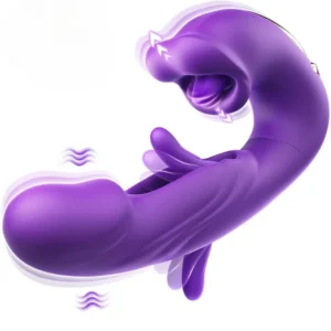 Gregori -Vibrador com vibração+pulsação- 7 intensidades (8788) roxo