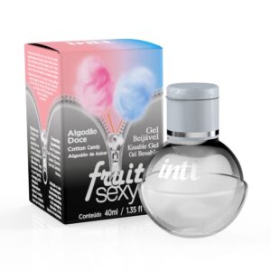 GEL COMESTÍVEL FRUIT SEXY ALGODÃO DOCE 40M – INTT (c6)