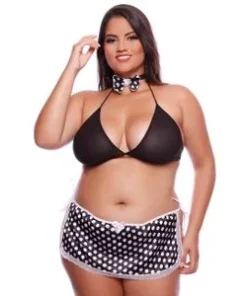 FANTASIA PLUS SIZE GARÇONETE MIL TOQUES (4820 ) - GG