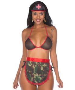 MINI FANTASIA MEDICA MILITAR PIMENTA SEXY (7106)