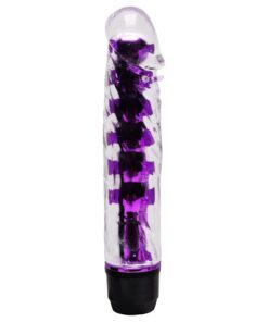 Selton -Vibrador personal em jelly multivelocidade (011) Roxo