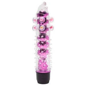 Samuel -Vibrador Personal com Pérolas em formato de elefante- multivelocidade (011) rosa