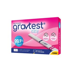GRAVTEST EASY - TESTE DE GRAVIDEZ (RESULTADO EM 5 MIN) - CIMED