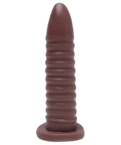 Gildo - Pênis De Borracha Maciça 16,5 X 3,6Cm (PARSVCH) marrom