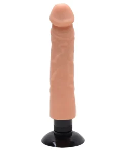Pênis Vibrador Cyber Skyn Ventosa 25 X 3,8Cm Yaffa (YSZE583) (p25) bege