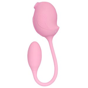 pássaro -vibrador por aplicativo de celular vibra e pulsa com linguinha (1516) rosa