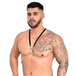 Arreio Harness Sensual Anthony Êxtase (ex207) preto