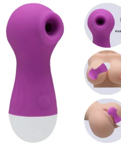 passarinho -vibrador de clitóris com pulsação USB- 10 intensidades (1061) roxo