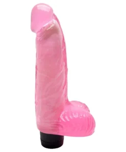 Pênis Com Escroto Vibrador 20 X 4,8Cm