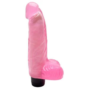 Pênis Com Escroto Vibrador 20 X 4,8Cm