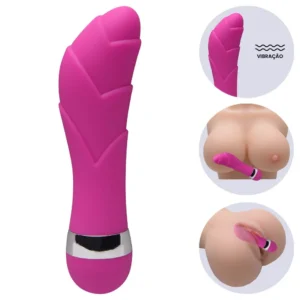 Plinio -Vibrador Com Relevo Em Ondas Multivelocidade (005) ROXO