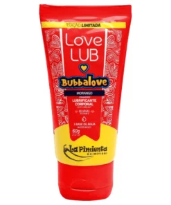 LOVE LUB BUBBALOVE (morango) LUBRIFICANTE BEIJÁVEL 60G LA PIMIENTA