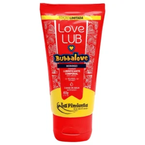 LOVE LUB BUBBALOVE (morango) LUBRIFICANTE BEIJÁVEL 60G LA PIMIENTA