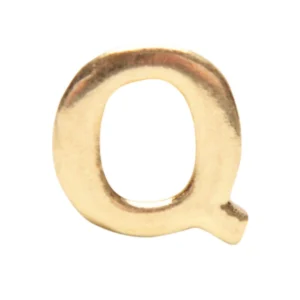 Letra Metal para Calcinha Personalizável (Q)