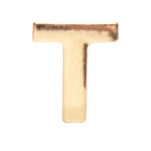 Letra Metal para Calcinha Personalizável (T)