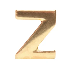 Letra Metal para Calcinha Personalizável (Z)