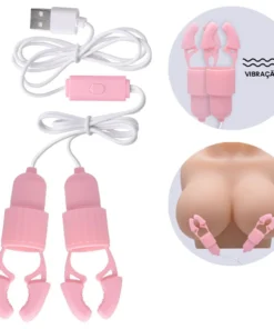 Prendedores Mamilos Cápsula Vibro Usb Youvibe