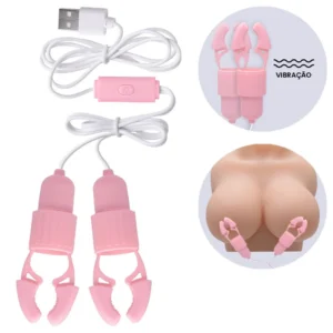 Prendedores Mamilos Cápsula Vibro Usb Youvibe