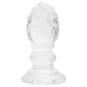 Plug Anal Silicone Textura 10,5 X 4Cm (8440) transparente