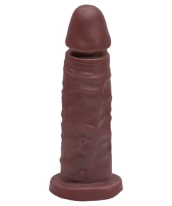 Jorge - Pênis De Borracha Maciça 14,8 X 4Cm (G6CSVCH) MARROM