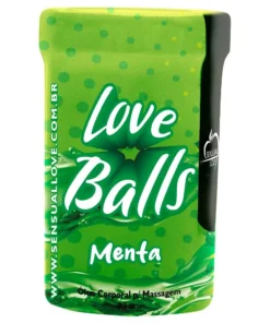 Love Balls Beijável 02 Unidades (menta) Sensual Love