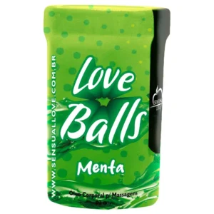 Love Balls Beijável 02 Unidades (menta) Sensual Love