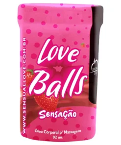 Love Balls Beijável 02 Unidades (sensação) Sensual Love