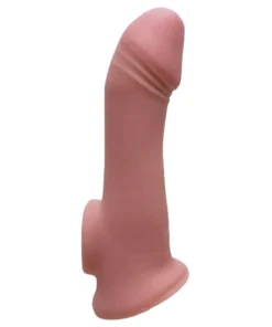 Capa Peniana Anel Escroto 19,3 X 4Cm (7525) marrom coma  glande avermelhada