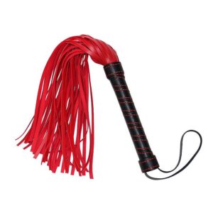 Chicote Luxo Tiras Vermelho (8045)
