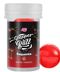 Bolinha Pepper Ball Plus 2 unidades (esquenta) - Pepper Blend