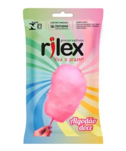 Preservativo Algodão Doce 03 Unidades Rilex