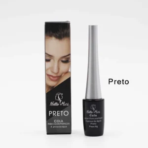 COLA PARA CÍLIOS POSTIÇOS HELLO MINI Á PROVA DA ÁGUA - PRETA