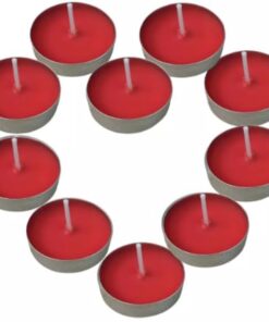 Vela Flutuante Rechaud Vermelha (10 velas)