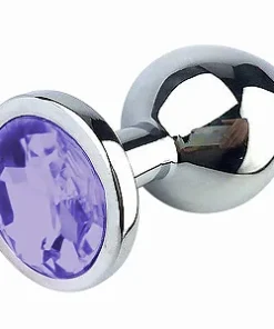 PLUG ANAL COM JOIA redonda tamanho – G (5847) lilás