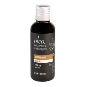 ÓLEO CORPORAL E MASSAGEM Amêndoas 120ML – FEITIÇOS AROMÁTICOS