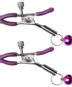 rendedor De Mamilo Adorno Em Metal - roxo