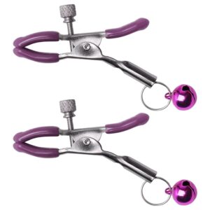 rendedor De Mamilo Adorno Em Metal - roxo