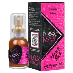 Perfume Phero Feminino Secrets Black 20 Ml - La Pimienta