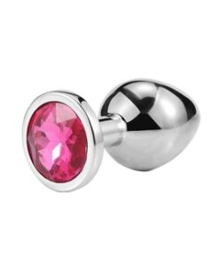 PLUG ANAL COM JOIA redonda tamanho – M (5846) pink